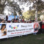 Cientos de salvadoreños fueron al Parque Mcarthur a votar en las elecciones simbólicas del 8 de marzo. Foto y serie de fotos (photo stream) de Nelson Lemus, editor de fotografía de El Nuevo Sol